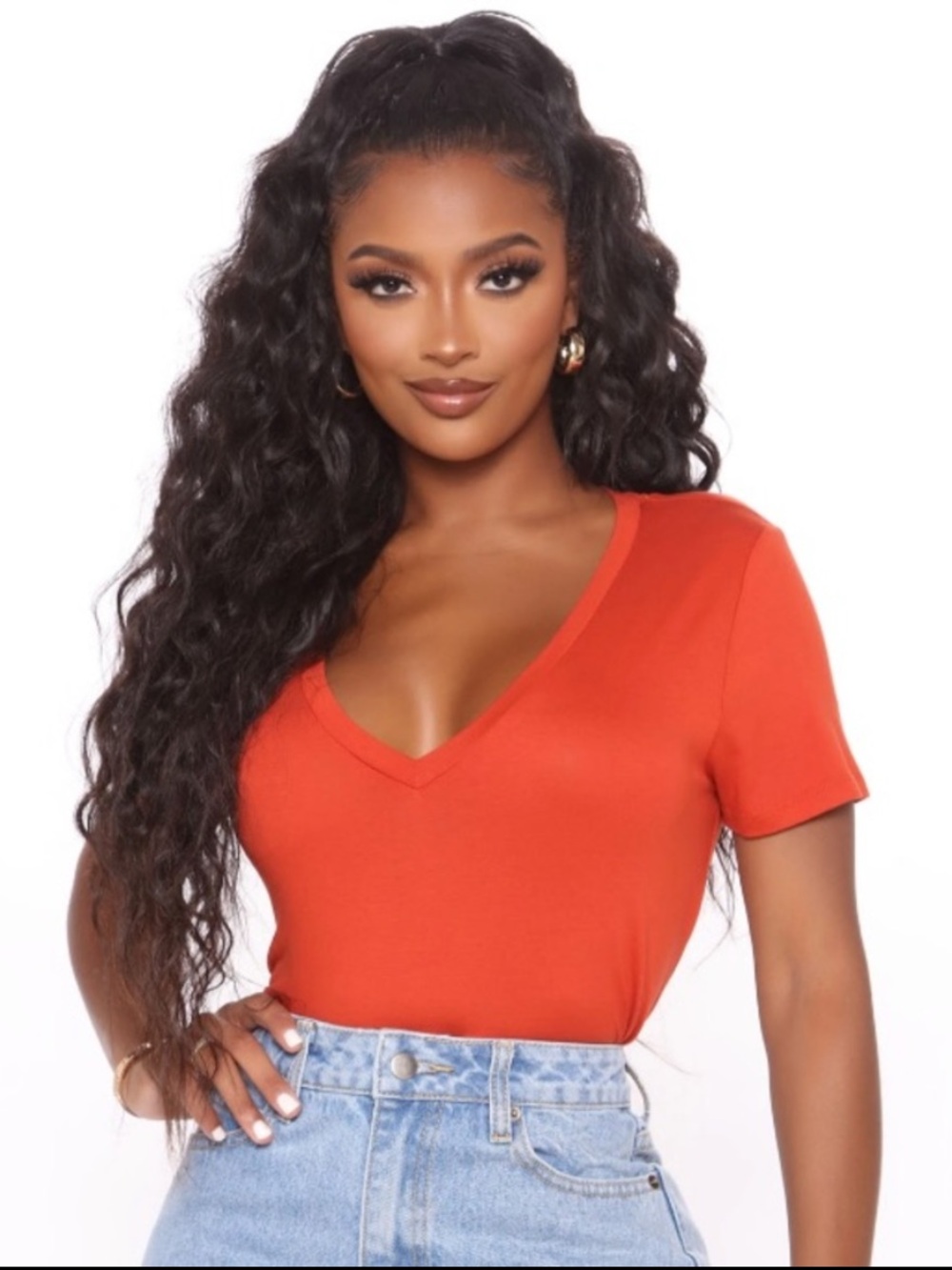 Fashion Nova Essential Needs Short Sleeve Top